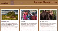 Desktop Screenshot of burudikalodges.com