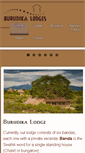Mobile Screenshot of burudikalodges.com